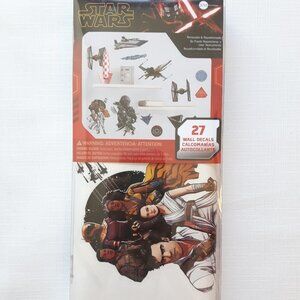 COPY - 27 Star Wars Wall Decals Removable & Repositionabl